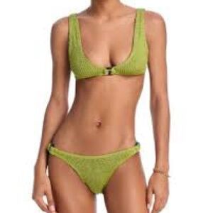 Bond Eye Ring Scout NWOT Green Scoop Neck Bikini Set - Women Swim